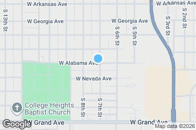 Map image of the property - 1702 S 7th St