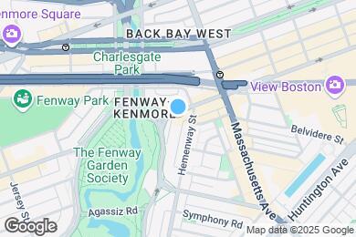 Map image of the property - 1154 Boylston St