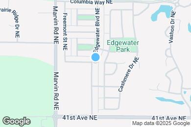 Map image of the property - 4300 Edgewater Blvd NE