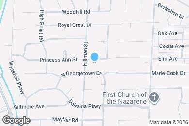 Map image of the property - 3614 Princess Ann St