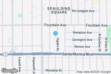 Map image of the property - 1201 N Ogden Dr