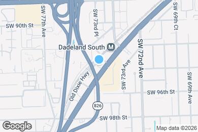 Map image of the property - 9350 S Dixie Hwy