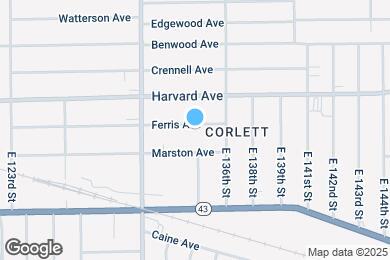 Map image of the property - 13406 Ferris Ave