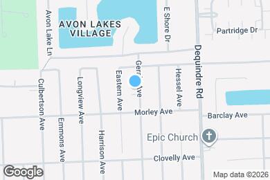 Map image of the property - 2450 Gerald Ave
