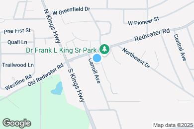 Map image of the property - 407 Carroll Ave