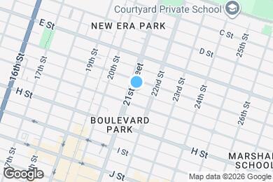 Map image of the property - 615 21st St