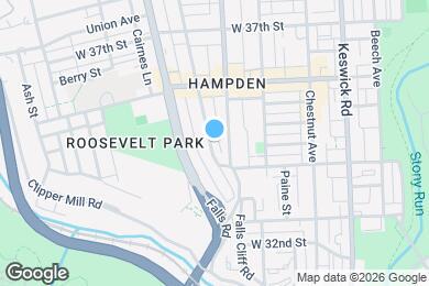 Map image of the property - 3435 Hickory Ave