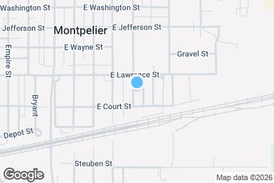 Map image of the property - 522 Lafayette St