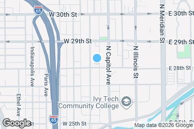 Map image of the property - 224 W 28th St