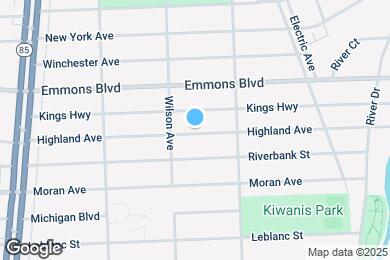 Map image of the property - 854 Highland Ave
