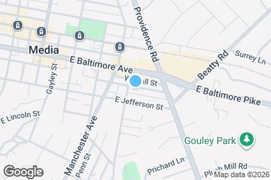 Map image of the property - 430 E Franklin St