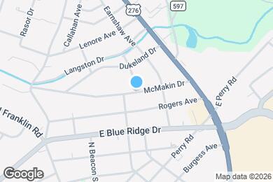 Map image of the property - 120 McMakin Dr