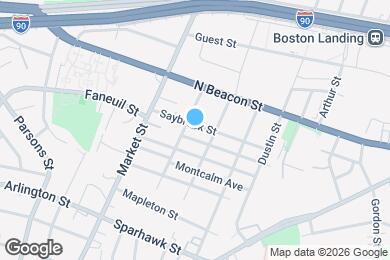 Map image of the property - 41 Saybrook St