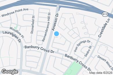 Map image of the property - 1616 Scenic Peak St