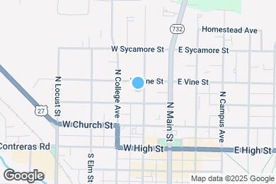 Map image of the property - 212 N Beech St