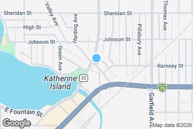 Map image of the property - 709 Marshall St