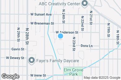 Map image of the property - 2177 N 24th St