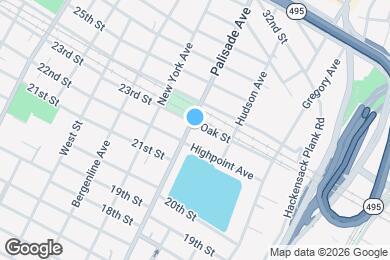 Map image of the property - 2212 Palisade Ave