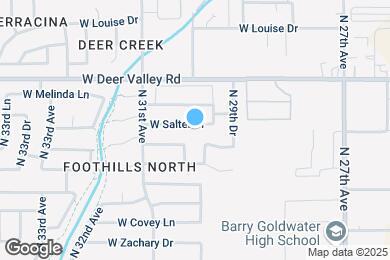 Map image of the property - 3025 W Salter Dr