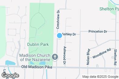Map image of the property - 720 Crestview Dr