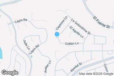 Map image of the property - 6502 La Paloma St