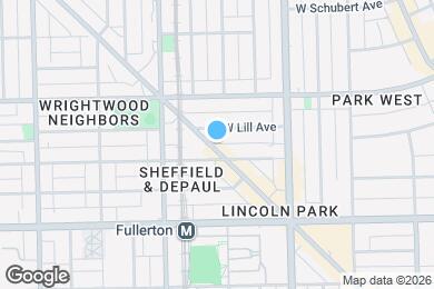 Map image of the property - 2512 N Lincoln Ave