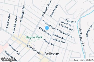 Map image of the property - 430 Dawson Ave