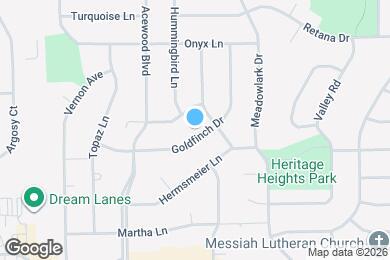 Map image of the property - 4806 Goldfinch Dr