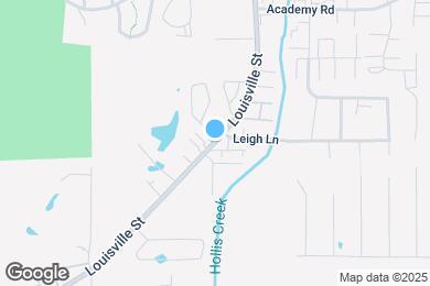 Map image of the property - 1257 Louisville St