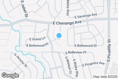 Map image of the property - 5022 S Malaya Way