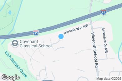 Map image of the property - 417 Havenbrook Way NW