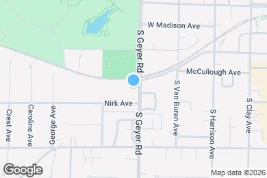 Map image of the property - 411 S Geyer Rd