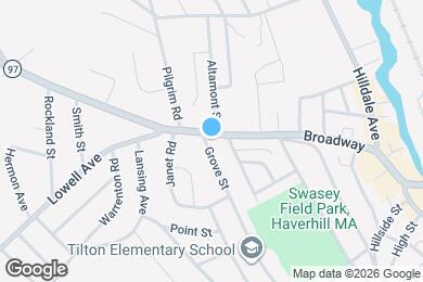 Map image of the property - 193 Grove St