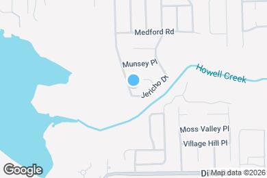 Map image of the property - 3624 Jericho Drive