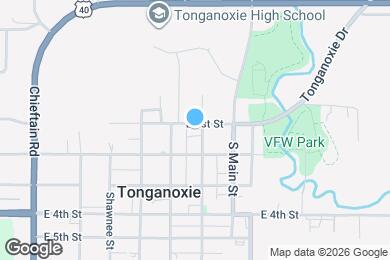 Map image of the property - 518 E 1st St