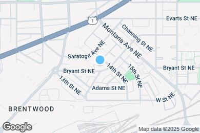 Map image of the property - 1386 Bryant St NE