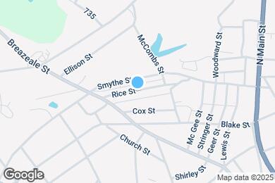 Map image of the property - 124 Rice St
