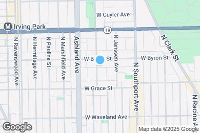 Map image of the property - 3845 N Greenview Ave