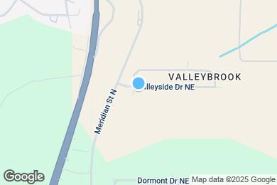 Map image of the property - 202 Valleyside Dr NE