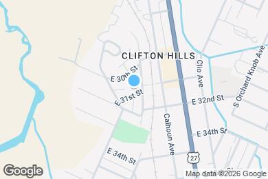 Map image of the property - 1311 E 31st St