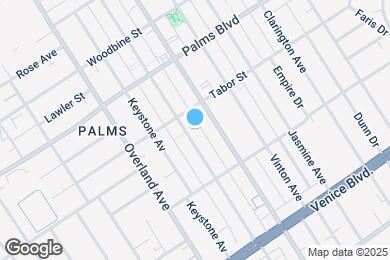 Map image of the property - 3622 Mentone Ave