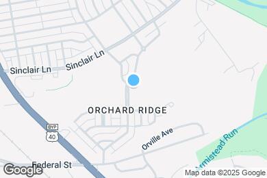 Map image of the property - Orchard Ridge Apartments and Townhomes