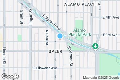Map image of the property - 721 E 2nd Ave