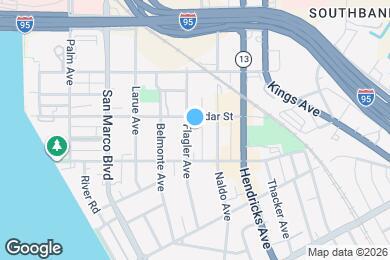 Map image of the property - 1521 Flagler Ave