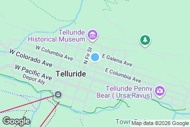 Map image of the property - 107 W Columbia Ave