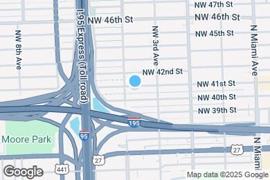 Map image of the property - 412 NW 41st St