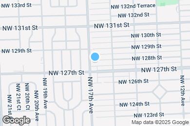 Map image of the property - 1680 NW 128th St