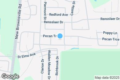 Map image of the property - 3910 Pecanville Cove