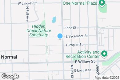 Map image of the property - 705 N Linden St