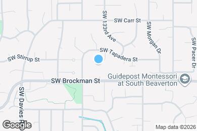 Map image of the property - 13360 SW Gallop Ct